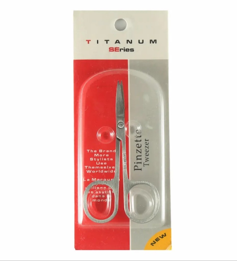 قیچی ابرو اف اند ال مدل تیتانیوم