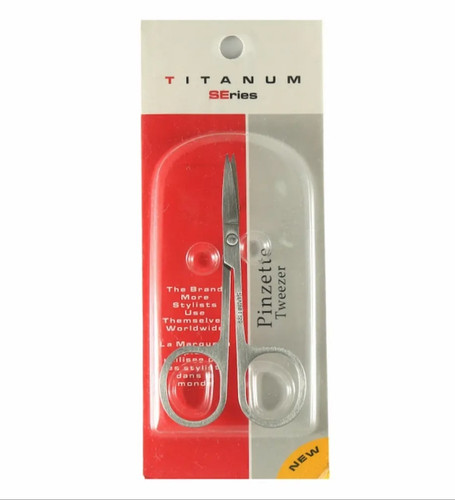 قیچی ابرو اف اند ال مدل تیتانیوم