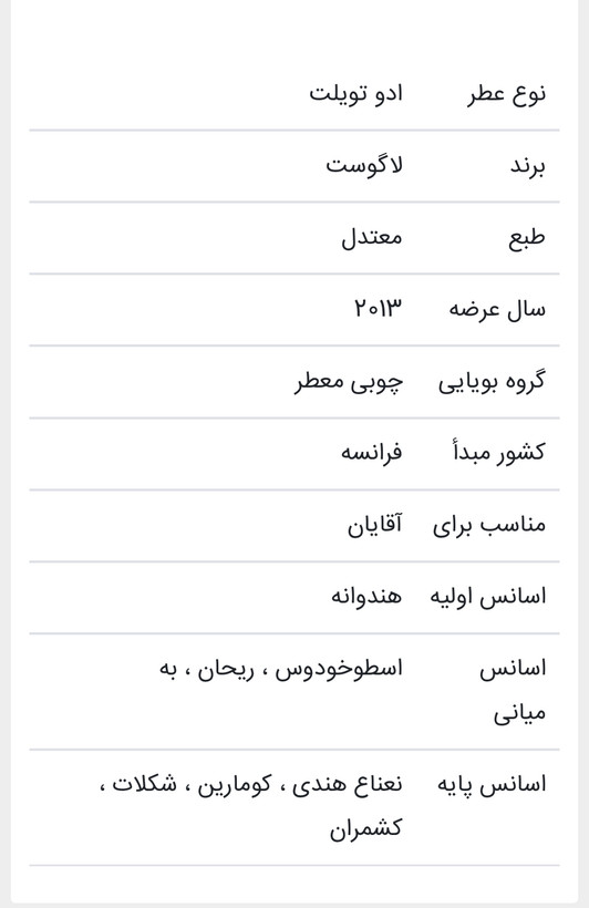 ادکلن ۳۵ میل لاگوست مشکی مردانه